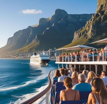 people enjoying a cruise in cape town