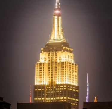 Empire State building in New York