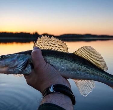 a fish fish caught in a fishing boat