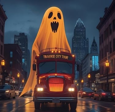 a ghost ghostbuster bus with a ghost ghost ghost ghost ghost ghost ghost ghost