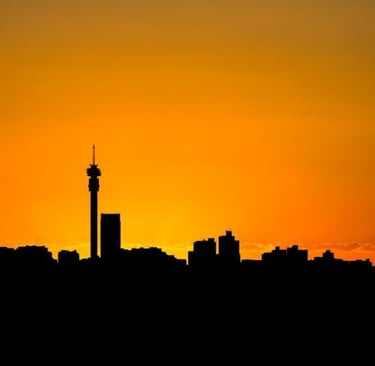 Johannesburg in South Africa