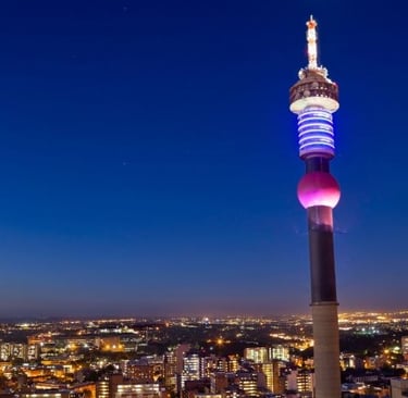Johannesburg in South Africa