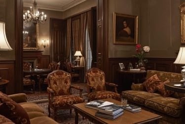  luxury room in a historical hotel 