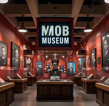 Mob museum in Las vegas from inside