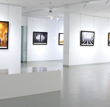 a room with a white wall and a white wall