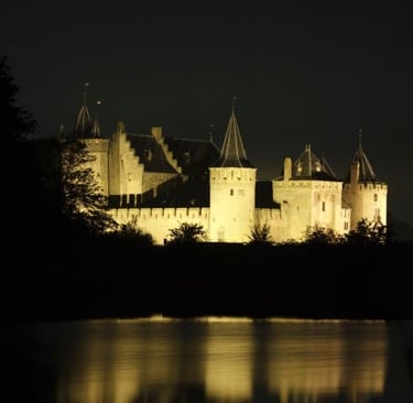 a castle like building with a castle like structure