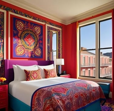Hotel room in New Orleans
