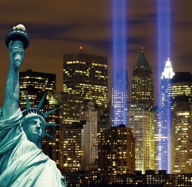 the statue of liberty and the statue of liberty