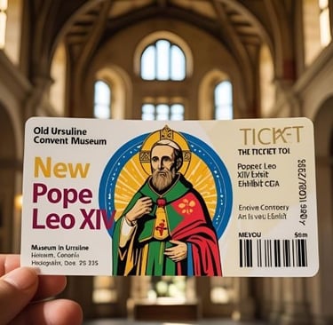 a ticket ticket for pope john the apostle