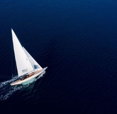 a sailboat sailing on the water