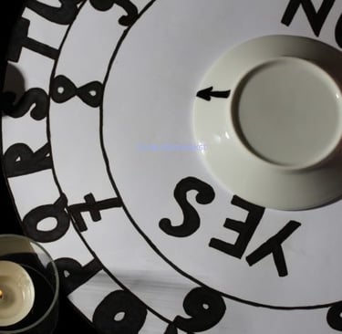 a clock on a clock face on a table