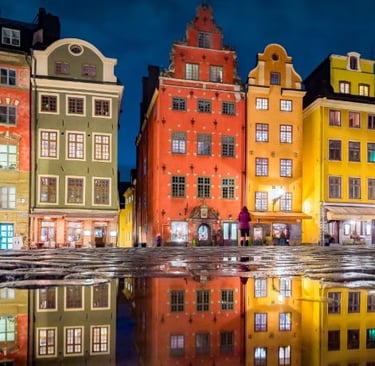 View of Stockholm city, top attractions covered by Stockholm Pass