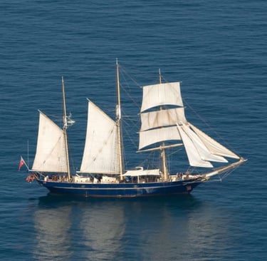 a sailboat sailing on the water