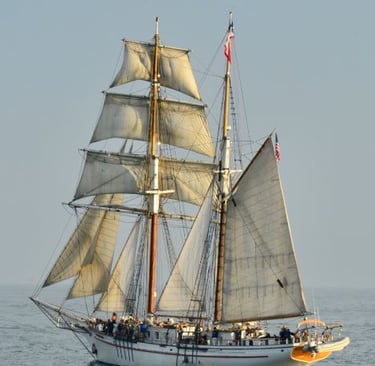 a sailboat sailing on the water