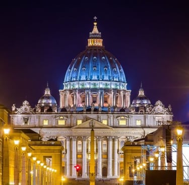 a large dome shaped building with a dome shaped building in the background