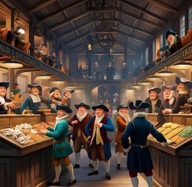 world’s first stock exchange in Amsterdam