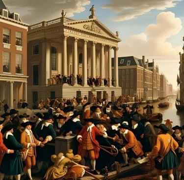 world’s first stock exchange in Amsterdam