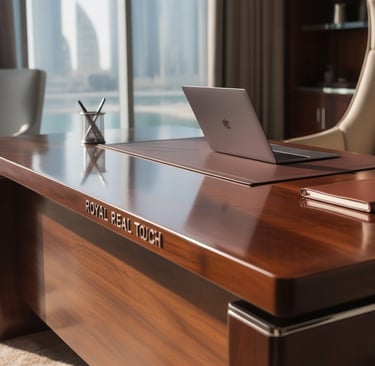 Modern office furniture setup in Dubai by Royal Real Touch Office Furniture