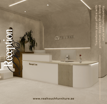 modern reception desks,