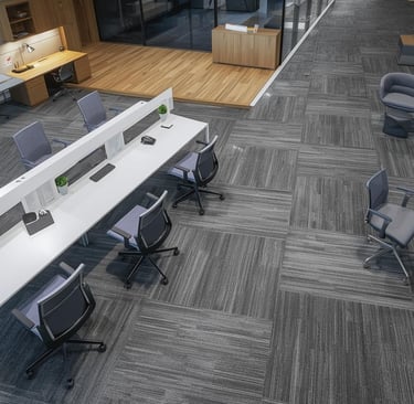 Modern Office Furniture & Commercial Flooring in Dubai | Royal Real Touch Upgrade your workspace