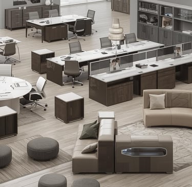 Royal Real Touch Office Furniture Dubai – Transforming Workspaces with Style and Functionality