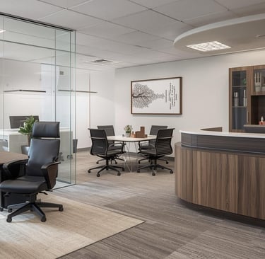 a reception table with chairs and a reception table