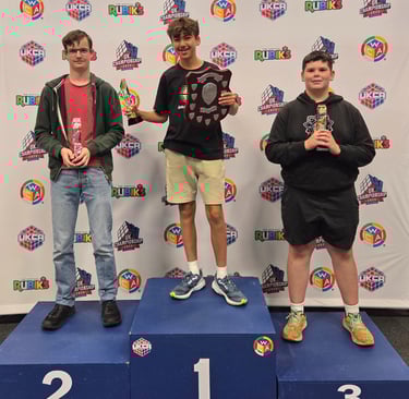 James Alonso Winning UKC podium photo