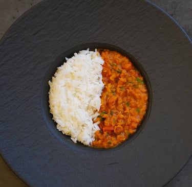Dahl de lentilles corail 