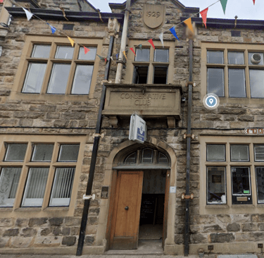 The Masonic rooms at the Conservative Club Clitheroe