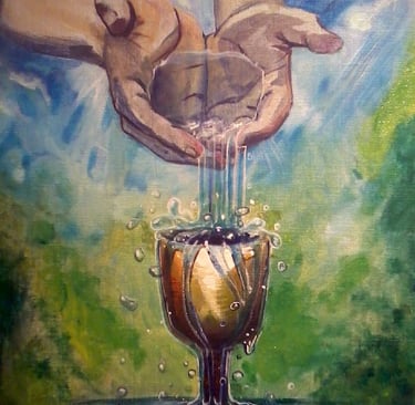 Psalm 23 verse 5 my cup runneth over