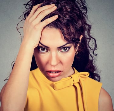 Emotional expression - illustration of human feelings and spiritual growth