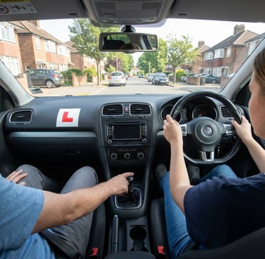 driving lessons Chigwell, learn to drive Chigwell, clutch control for beginners, driving instructor 