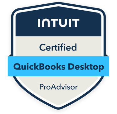 Certified Quickbooks Desktop ProAdvisor