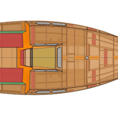 Class Globe 5.80 Technical Drawing Top down