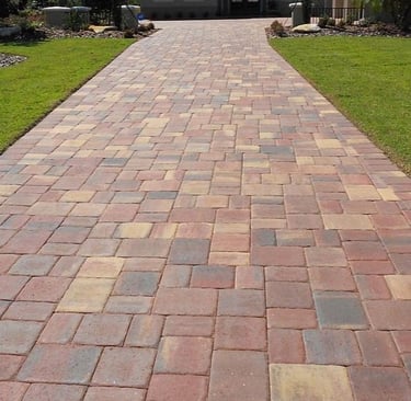driveway brick pavers pressure cleaning