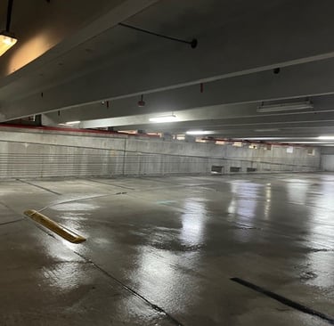 concrete parking garage pressure cleaning service fort lauderdale