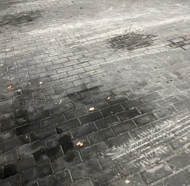 PARKING OIL STAIN REMOVAL PSI POWER WASHING 