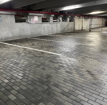 PARKING OIL STAIN REMOVAL PSI POWER WASHING 