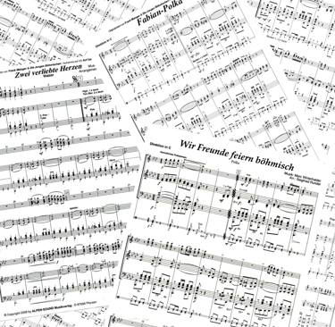 Noten von Marc Winterhalder und seine Musikanten