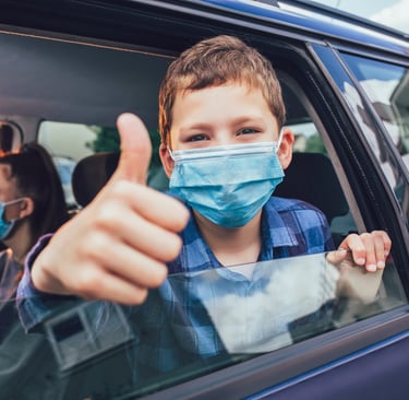 Transport enfants vers école e France ou en Belgique