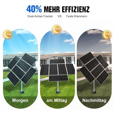 a solar paneled solar paneled in front of a building