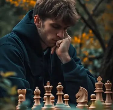 Adult learner improving chess skills with expert coaching at Shetty Chess Classes Chembur