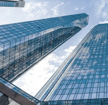 high rise building drone window cleaning