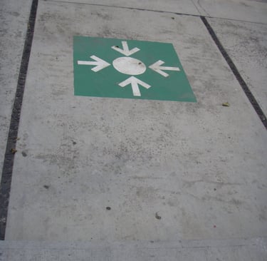 Señalética para indicar Ubicación de Punto de Reunión