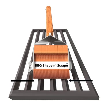 A safe, natural, sustainable Grill Cleaner and a custom solution for cleaning the BBQ.  