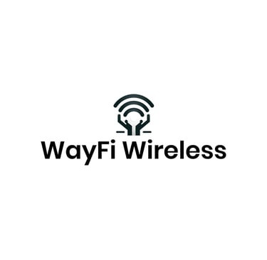 a logo for a wireless device with a wireless device