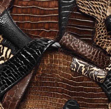 a variety of tools laid out on a cutting board