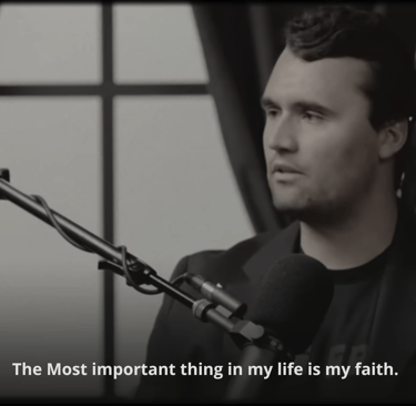 Charlie Kirk-my faith
