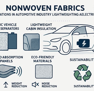Nonwoven automobile use