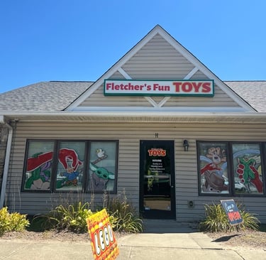 Fletcher's Fun Toys store representing commercial locksmith in Fletcher including master key systems, rekeying, & smart locks